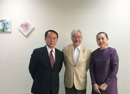 Courtesy Visit of The Nippon Foundation Special Adviser, Bangkok, Thailand, 17 January 2018