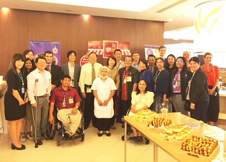 60 Plus+ Bakery Kiosk Opening at the United Nations Convention Center, Bangkok, Thailand, 15 November 2017