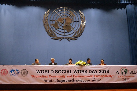 APCD Presentation at the World Social Work Day 2018, Bangkok, Thailand, 29 March 2018