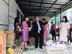 The Director General of the Department of Children and Youth (DCY) visited APCD's CP Kitchen Construction Site on 16 June 2020, Bangkok, Thailand