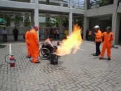 Fire Training and Fire Drill, APCD, 26 April 2012