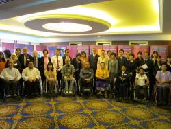 Workshop for the Capacity Development of Self-Help Organizations of Persons with Disabilities (1st day), Thailand, 26 January 2010