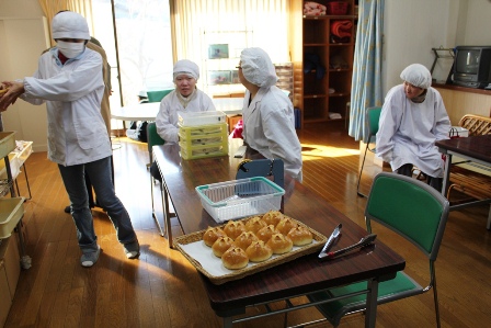 Persons with Intellectual Disabilities Working for a Bakery Shop