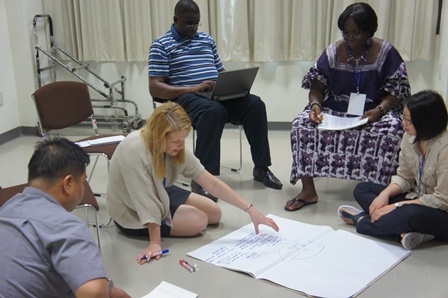 Participants Drafting Inclusive Strategy for the World Vision International  