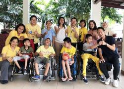 Adapted Sports Training at Foundation of Children with Disabilities (FCD), Bangkok, Thailand, 14 May 2019