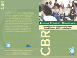 CBR Inclusive Community Development Booklet