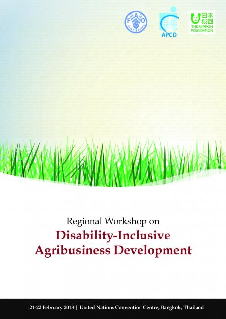 Report on Regional Workshop on Disability-Inclusive Agribusiness Development