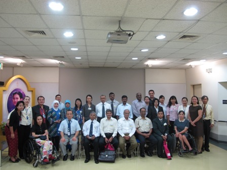 WHO-APCD Training for Strengthening Community Based Rehabilitation in Countries of South-East Asia Region, 4-9 July 2011