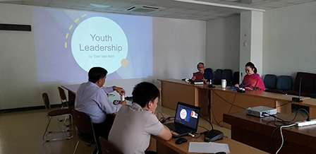 APCD In-House Capacity Development Training on Youth Leadership, 17 April 2020 at APCD, Bangkok, Thailand