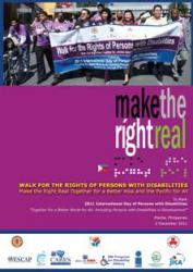 Report on Make the Right Real: Walk for the Rights of Persons with Disabilities, the Philippines