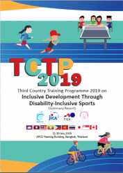 Third Country Training Programme 2019 on Inclusive Development Through Disability-Inclusive Sports