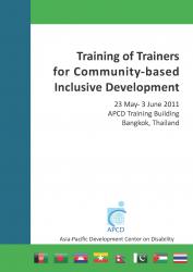 Report on Training of Trainers for Community-based Inclusive Development