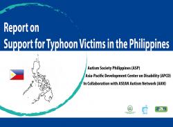 Report on Support for Typhoon Victims in the Philippines