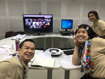 Online meeting on AAN Future Direction 2/2020 to brainstorm the Standard Operating Procedure (SOP) guidebook development to hand over the job to the New Secretariat in Jakarta, Indonesia on 25 June 2020