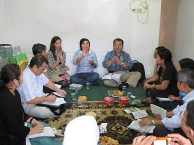Follow up discussion with ex-participants of CBR training in June, 2010 