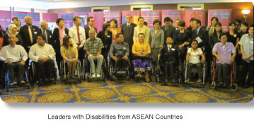 Leaders with Disabilities from ASEAN Countries