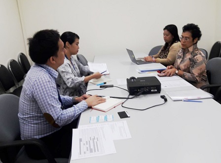 Update meeting with JAIF Management Team at the ASEAN Secretariat office
