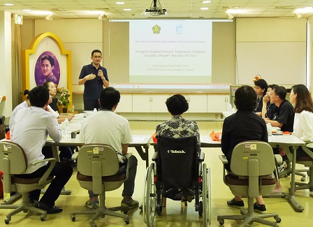 Welcome remarks by APCD's General Manager