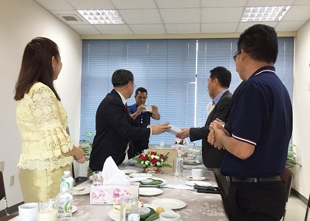 Exchanging tokens of appreciation