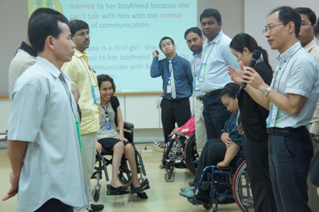 Discussion on Disability Equality Training