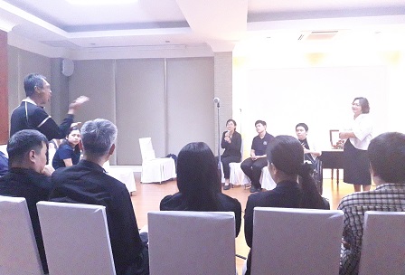 Participants giving disability-friendly suggestions and feedback