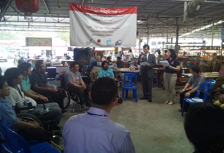 Messages from a representative of Sompo Japan Nipponkoa Welfare Foundation