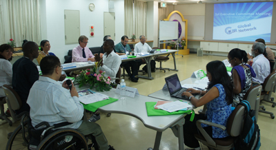 Discussion among 17 CBR Global Network executive committee members
