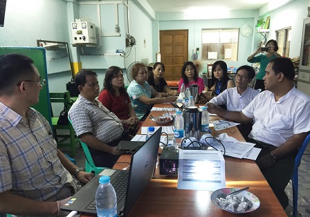 Discussion with the Executive Committee members of the Myanmar Autism Association
