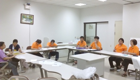 Meeting attended by self-advocates with intellectual disabilities, their parents and supporters