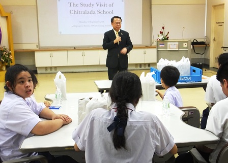 APCD Executive Director Mr. Piroon Laismit delivers his welcome remarks