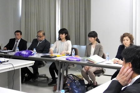 GLOW members consisting of artists and curators that help run the "Borderless Art Museum NO-MA"