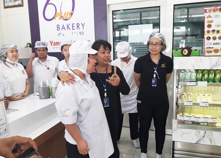 Introduction of 60 Plus+ Bakery & Cafe staff with diverse disabilities