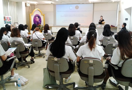 Welcome remarks by APCD Administrative Manager