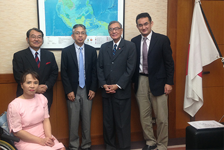 Meeting with H.E. Ambassador Koichi Aiboshi (Permanent Representative of Japan to ASEAN)