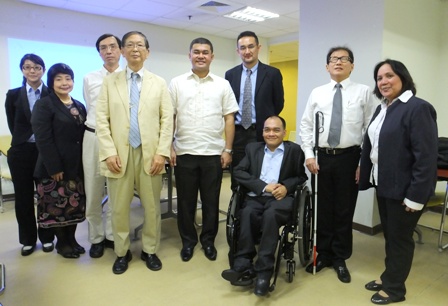 Group photo with Training partners including Makati Social Welfare and Development and ASTEM (Advanced Scientific Technology & Management Research Institute) Japan