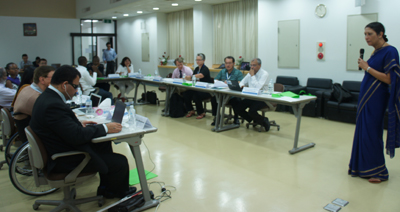 Sharing of topics on the importance of networking and organizational development