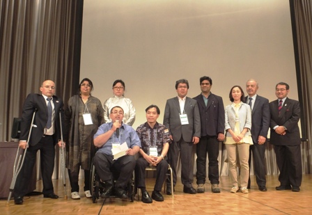 Presentation of the new Executive Committee members of Asia-Pacific CBR Network