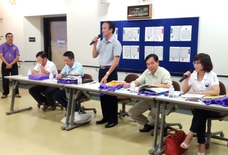 Participants of the Introductory Empowerment Training for Emerging Group of Thailand through Community-based Inclusive Development (CBID) of APHEDA staff in Vietnam