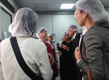 Getting more information from the 60 Plus+ Bakery & Cafe staff