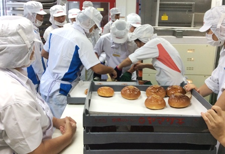 Trainees learning the value of teamwork