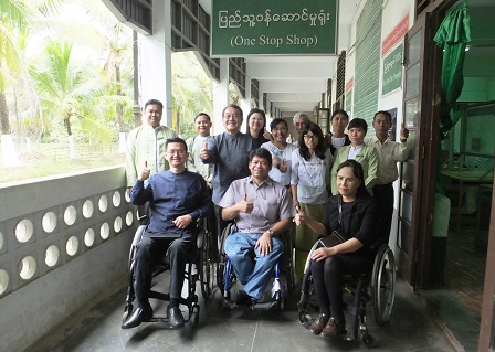 Group photo with partners and stakeholders
