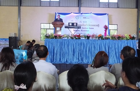 APCD Executive Board chairman H.E. Dr. Tej Bunnag delivering his welcome speech