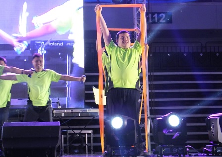 Calisthenics performance from young persons with autism