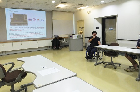 Presentation of APCD's history and collaboration related to UNCRPD