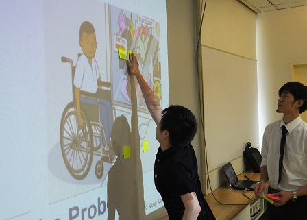 Disability-related exercises for participants