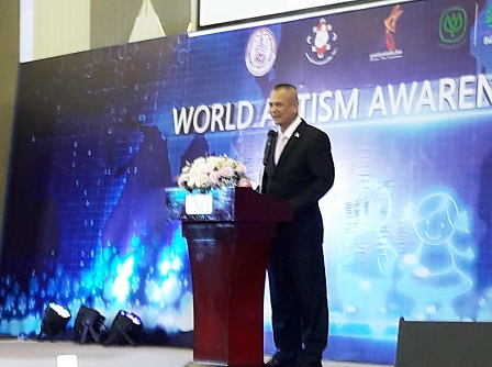 Opening remarks from Mr. Somkid Somsri (Director General, Department of the Empowerment of Persons with Disabilities of Thailand)