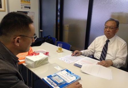 Exchange with the Autism Society Japan