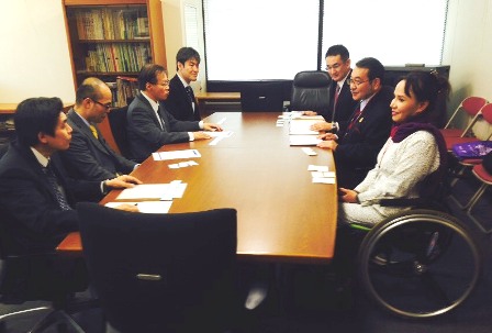 Exchange with the Ministry of Health, Labour and Welfare of Japan
