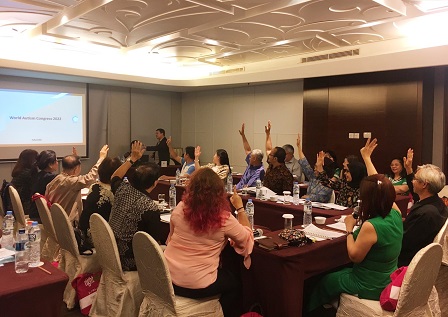 Voting for the planned 5th AAN Congress 2020 and ASEAN Autism Games to be held in Malaysia in 2020