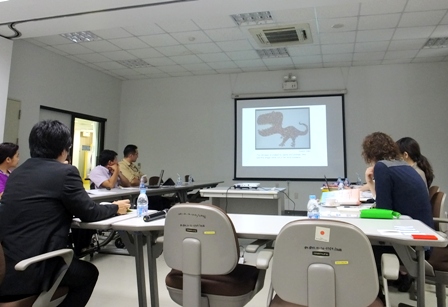 Presentation by GLOW showing artwork created by artists with disabilities